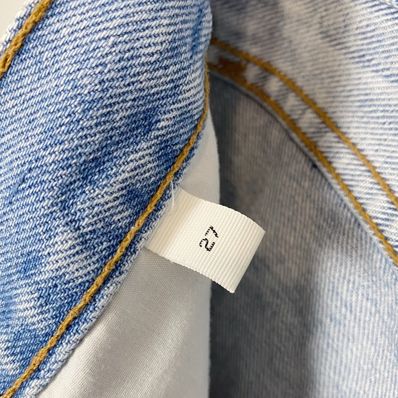 Frame Rigid Re-release Le Original Shorts Stockley Wash - Picture 9 of 13